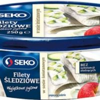 FILETY ŚLEDZIOWE W SOSACH 250 G