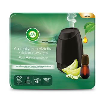 AIR WICK AUTOMATYCZNY ODŚWIEŻACZ POWIETRZA ODPRĘŻAJĄCY 20ML KOMPLET