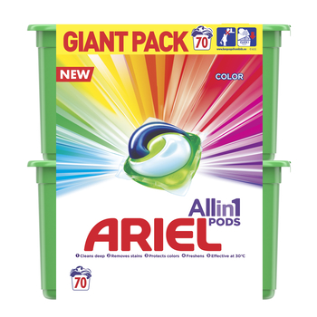 ARIEL COLOR ALL IN 1 KAPSUŁKI DO PRANIA, 70 PRAŃ