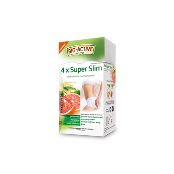 BIG-ACTIVE HERBATA FUNKCJONALNA 4XSUPER SLIM