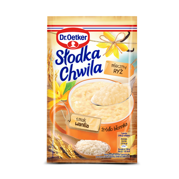 DR. OETKER SŁODKA CHWILA RYŻ WANILIOWY 58G