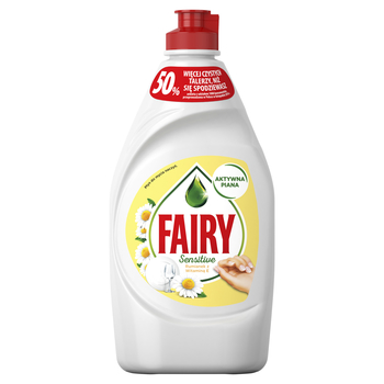 FAIRY SENSITIVE CHAMOMILE&VIT PŁYN DO MYCIA NACZYŃ 450ML