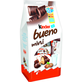 KINDER BUENO MINI BAG, WAFELKI Z NADZIENIEM 108G