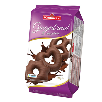 KINKARTZ PIERNIKI W CZEKOLADZIE DESEROWEJ 400G