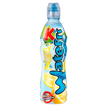 KUBUŚ WATERRR NAPÓJ O SMAKU CYTRYNY 500 ML OPAK 12