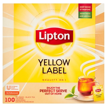 HERBATA LIPTON YELLOW LABEL 100 KOPERT X1,8G