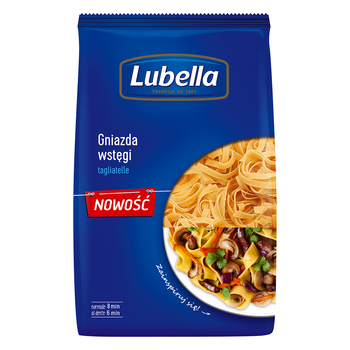 LUBELLA MAKARON GNIAZDA WSTĘGI 400 G