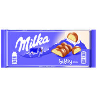 MILKA BUBBLY MILK&WHITE 95G