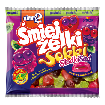 NIMM2 ŚMIEJŻELKI SOKKI SŁODKI SAD 90G