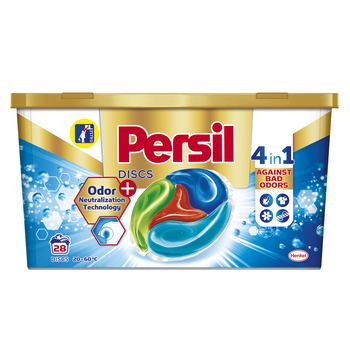 PERSIL DISCS AGAINST BAD ODORS 28P