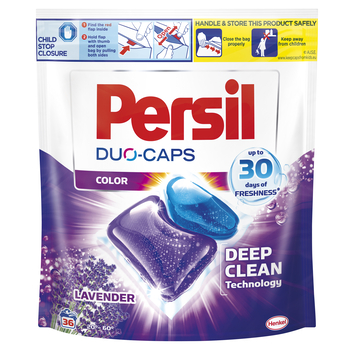 PERSIL DUO CAPS COLOR LAVENDER DOYPACK 36P