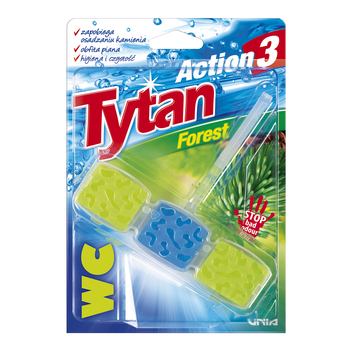 KOSTKA TOALETOWA WC TYTAN ACTION 3 FOREST 45G