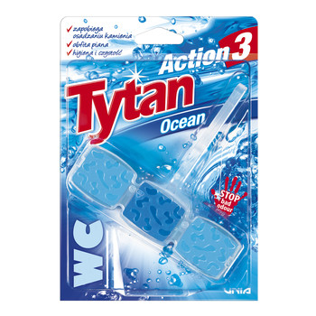 KOSTKA TOALETOWA WC TYTAN ACTION 3 OCEAN 45G