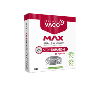VACO SPIRALE NA KOMARY MAX 6 SZTUK