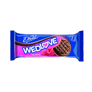 E.WEDEL BISZKOPTY WEDLOVE Z GALARETKĄ MALINOWE 147G